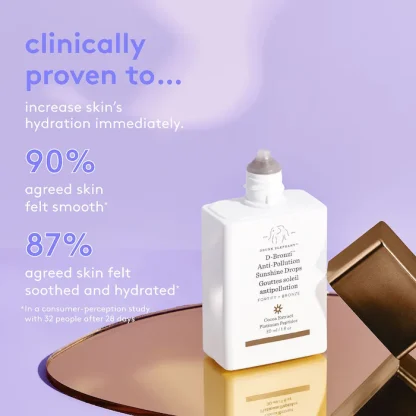 Drunk Elephant D-Bronzi™ Anti-Pollution Bronzing Drops with Peptides - Imagen 2