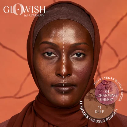 HUDA BEAUTY GloWish Cheeky Vegan Soft Glow Powder Blush - Imagen 15