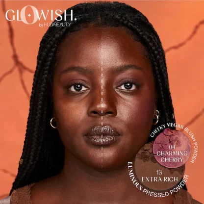 HUDA BEAUTY GloWish Cheeky Vegan Soft Glow Powder Blush - Imagen 16