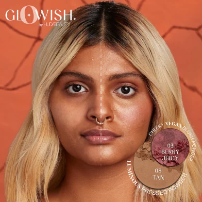 HUDA BEAUTY GloWish Cheeky Vegan Soft Glow Powder Blush - Imagen 13