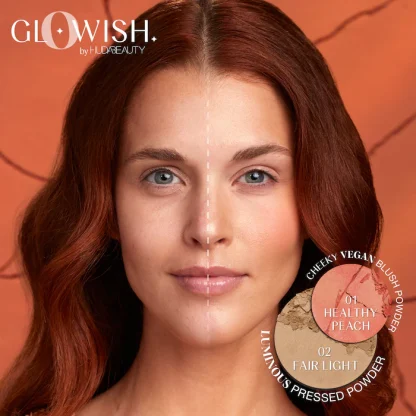 HUDA BEAUTY GloWish Cheeky Vegan Soft Glow Powder Blush - Imagen 3