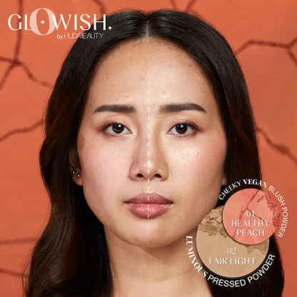 HUDA BEAUTY GloWish Cheeky Vegan Soft Glow Powder Blush - Imagen 2
