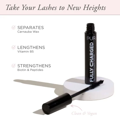 PUR Cosmetics Fully Charged Mascara Powered by Magnetic Technology - Imagen 5