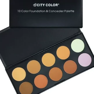 City Color 10 Color Foundation & Concealer Palettes