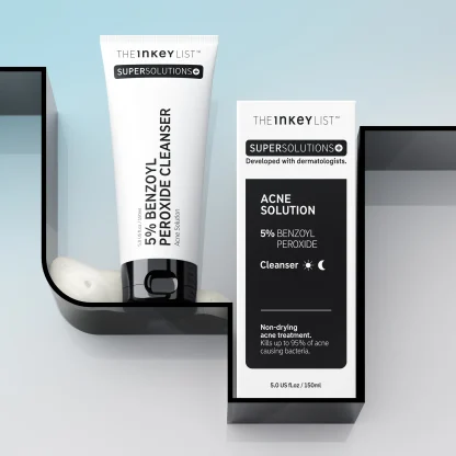 The INKEY List ACNE SOLUTION 5% BENZOYL PEROXIDE CLEANSER