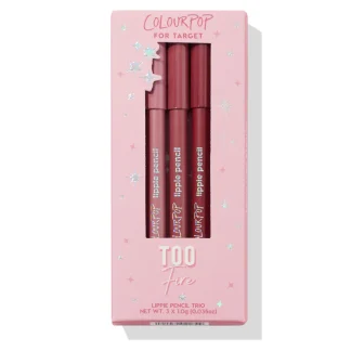 COLOURPOP TOO FIRE lippie pencil kit