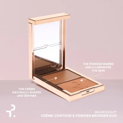 PATRICK TA Major Sculpt Creme Contour & Powder Bronzer Duo - Imagen 2
