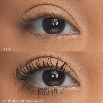 HUDA BEAUTY LEGIT LASHES Double-Ended Volumizing and Lengthening Mascara - Imagen 3