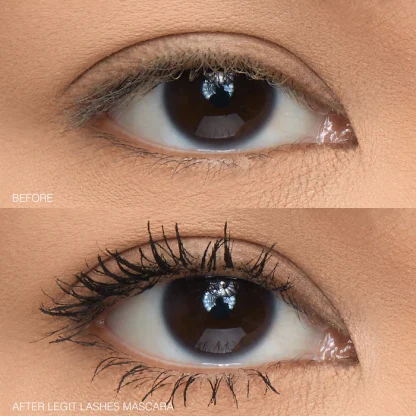 HUDA BEAUTY LEGIT LASHES Double-Ended Volumizing and Lengthening Mascara - Imagen 4