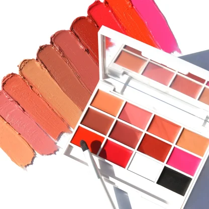 KARA BEAUTY MUA Matte Lip Palette 12 Shades - Imagen 7