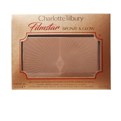 Charlotte Tilbury Mini Filmstar Bronze & Glow Contour Duo - Imagen 2