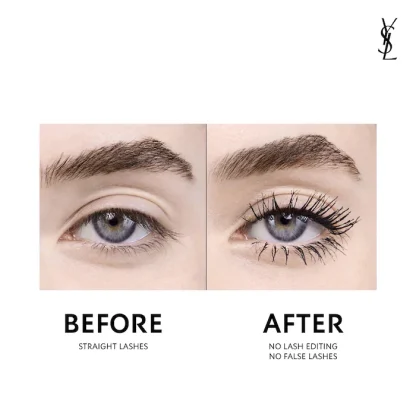 Yves Saint Laurent Lash Clash Extreme Volume Mascara NEGRA YSL - Imagen 4