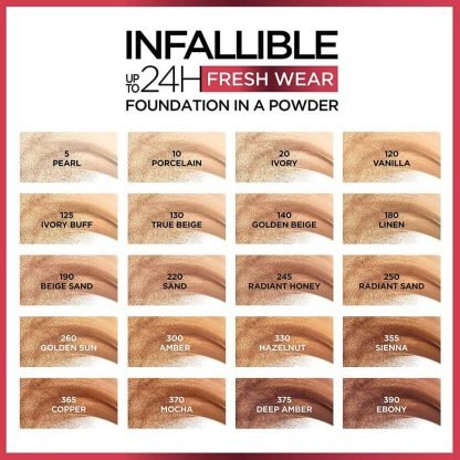 L’oréal Fresh Wear  Polvo Base Infallible 24H - Imagen 3