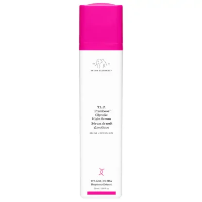 Drunk Elephant T.L.C. Framboos™ Glycolic Resurfacing Night Serum