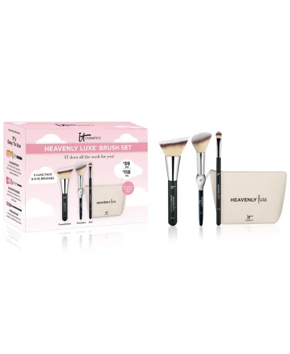 IT COSMETICS 4-Pc. Heavenly Luxe Makeup Brush Set - Imagen 4