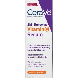 CeraVe Vitamin C Face Serum, Skin Brightening Serum with Hyaluronic Acid