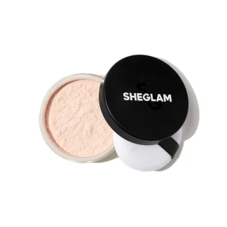 SHEGLAM  BAKED GLOW SETTING POWDER-LIGHT PINK