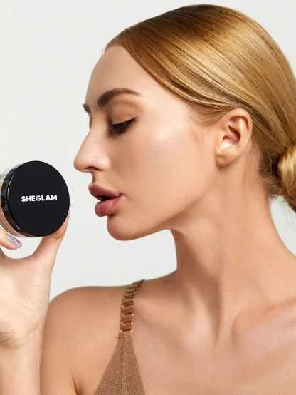 SHEGLAM  BAKED GLOW SETTING POWDER-LIGHT PINK - Imagen 2