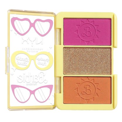 NYX PROFESSIONAL MAKEUP BARBIE Mini Cheek Palette - Greeting From - Imagen 3