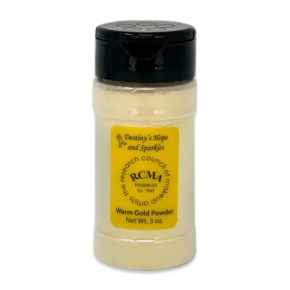 RCMA Destiny's Hope and Sparkles" Warm Gold Powder
