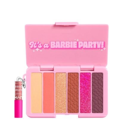 NYX PROFESSIONAL MAKEUP BARBIE, Mini Eye Palette - It's a BARBIE Party - Imagen 5