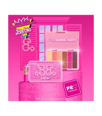 NYX PROFESSIONAL MAKEUP BARBIE, Mini Eye Palette - It's a BARBIE Party - Imagen 2