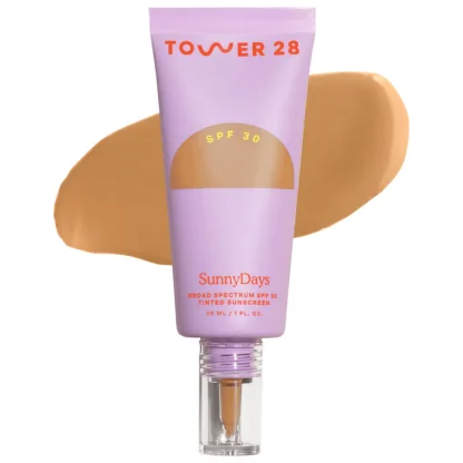 Tower 28 Beauty SunnyDays SPF 30 Tinted Sunscreen Foundation - Imagen 17