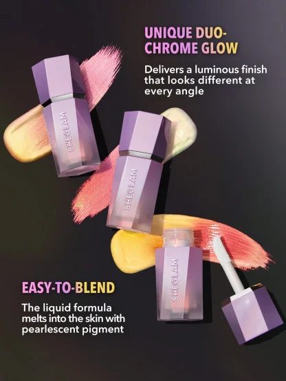 SHEGLAM CHROMA-GLOW BLOOM LIQUID HIGHLIGHTER - Imagen 3