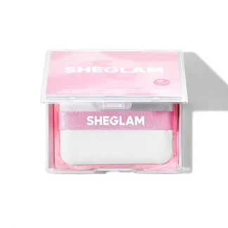 SHEGLAM Papel matificante con espejo y puff 50 piezas - Rosé