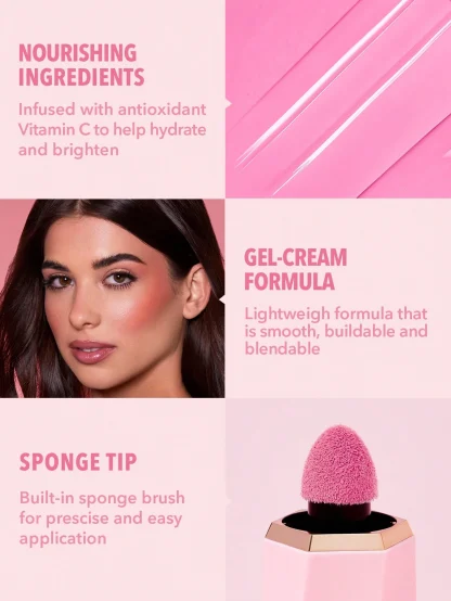 SHEGLAM COLOR BLOOM LIQUID BLUSH - Imagen 2