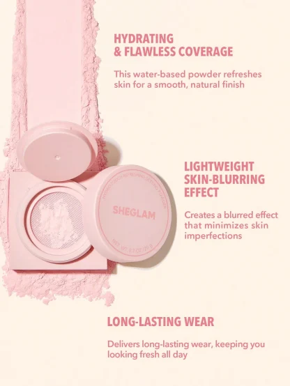 SHEGLAM HYDRO-TOUCH REFRESHING SETTING POWDER - Imagen 3
