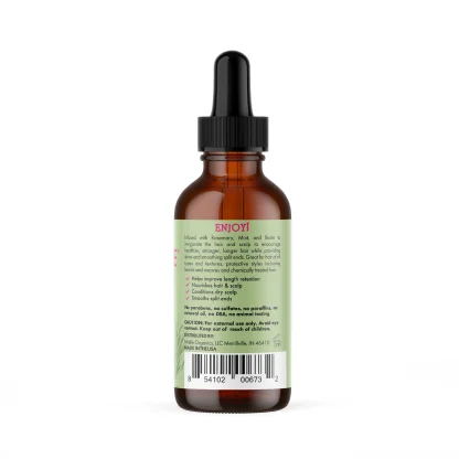 MIELLE ORGANICS Rosemary Mint Scalp & Hair Strengthening Oil 59ml - Imagen 2