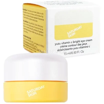 SATURDAY SKIN Yuzu Vitamin C Bright eye cream 15ml - Imagen 4
