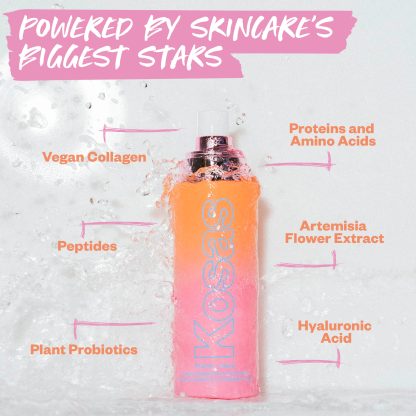 Kosas Plump + Juicy Vegan Collagen + Probiotic Spray-On Serum MIINI - Imagen 2