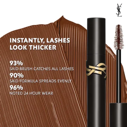 Yves Saint Laurent Lash Clash Extreme Volume Mascara MARRON YSL - Imagen 3