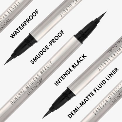 Danessa Myricks Beauty Linework Paintbrush Fluid Liquid Eyeliner - Imagen 5