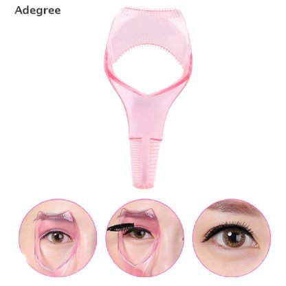 Shield Applicator Guard Guía de pestañas para maquillaje, Herramienta de cepillo de pestañas, 3 en 1