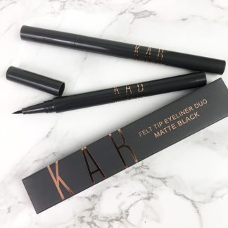 KAB FELTTIP EYERLINER DUO MATTE BLACK
