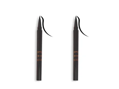 KAB FELTTIP EYERLINER DUO MATTE BLACK - Imagen 4