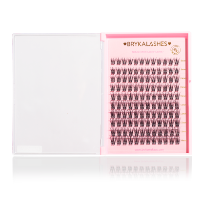 BRYKA Natural effect cluster lashes Jumbo