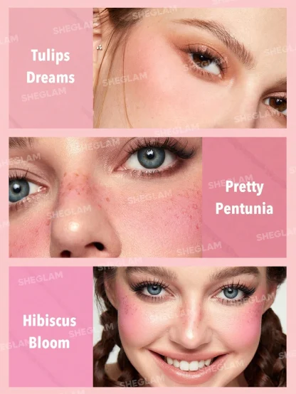 SHEGLAM FLORAL FLUSH BLUSH PALETTE-BLUSHING BOUQUET - Imagen 3