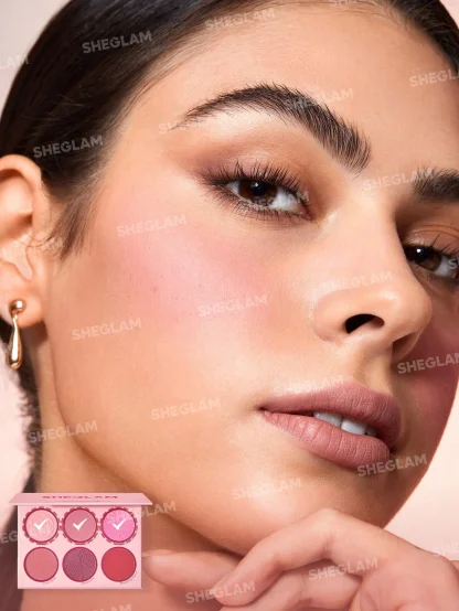 SHEGLAM FLORAL FLUSH BLUSH PALETTE-BLUSHING BOUQUET - Imagen 6