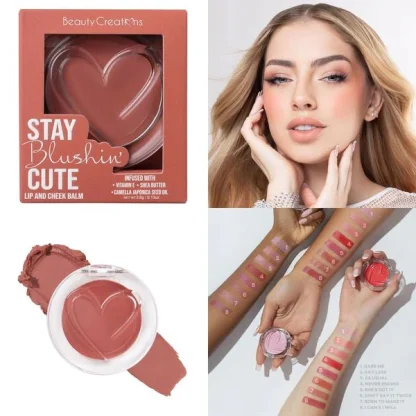 BEAUTY CREATION STAY BLUSHING CUTE - LIP AND CHEEK BALM - Imagen 5