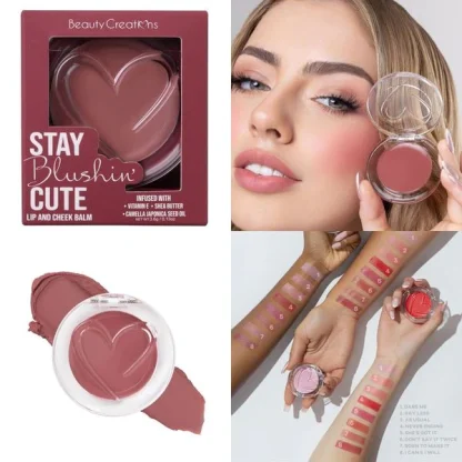 BEAUTY CREATION STAY BLUSHING CUTE - LIP AND CHEEK BALM - Imagen 4