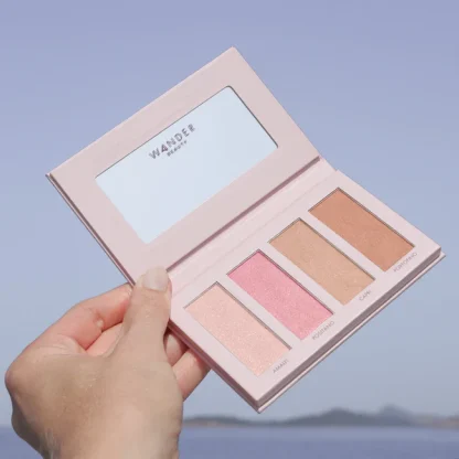 WANDER BEAUTY Riviera Blush and Bronzer Palette - Imagen 4