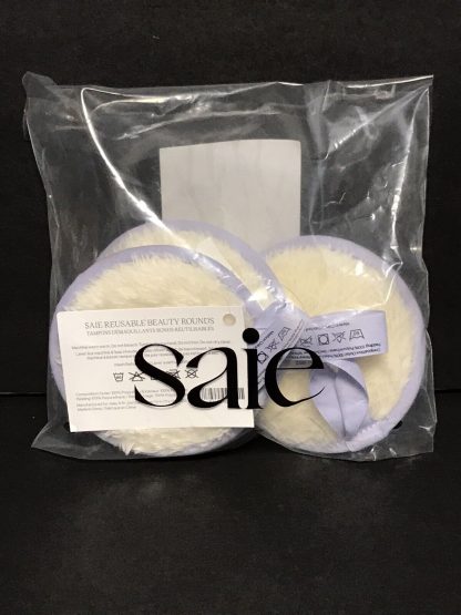 Saie Reusable Beauty Rounds (3pk) Makeup Removing Pads - Imagen 3