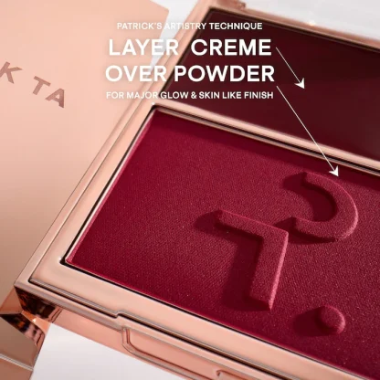 PATRICK TA Major Headlines Double-Take Crème & Powder Blush Duo - Imagen 2