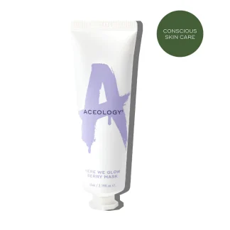 ACEOLOGY OHERE WE GLOW BERRY MASK