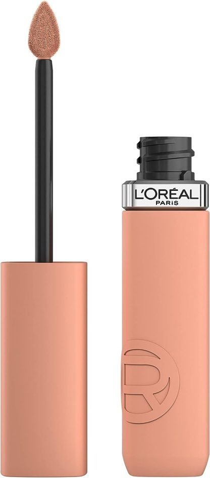 L'Oréal Paris, Infallible Le Matte Resistance, Labial Líquido Mate Larga Duración 16hr, Color Intenso con Ácido Hialurónico - Imagen 4