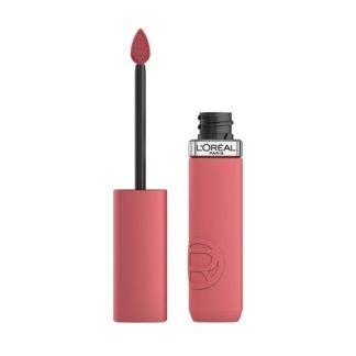 L'Oréal Paris, Infallible Le Matte Resistance, Labial Líquido Mate Larga Duración 16hr, Color Intenso con Ácido Hialurónico
